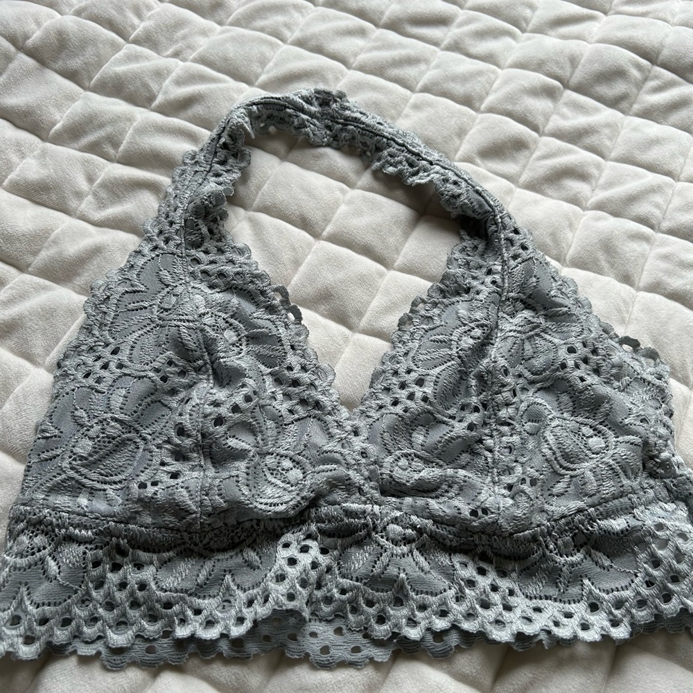 grey aero bralette